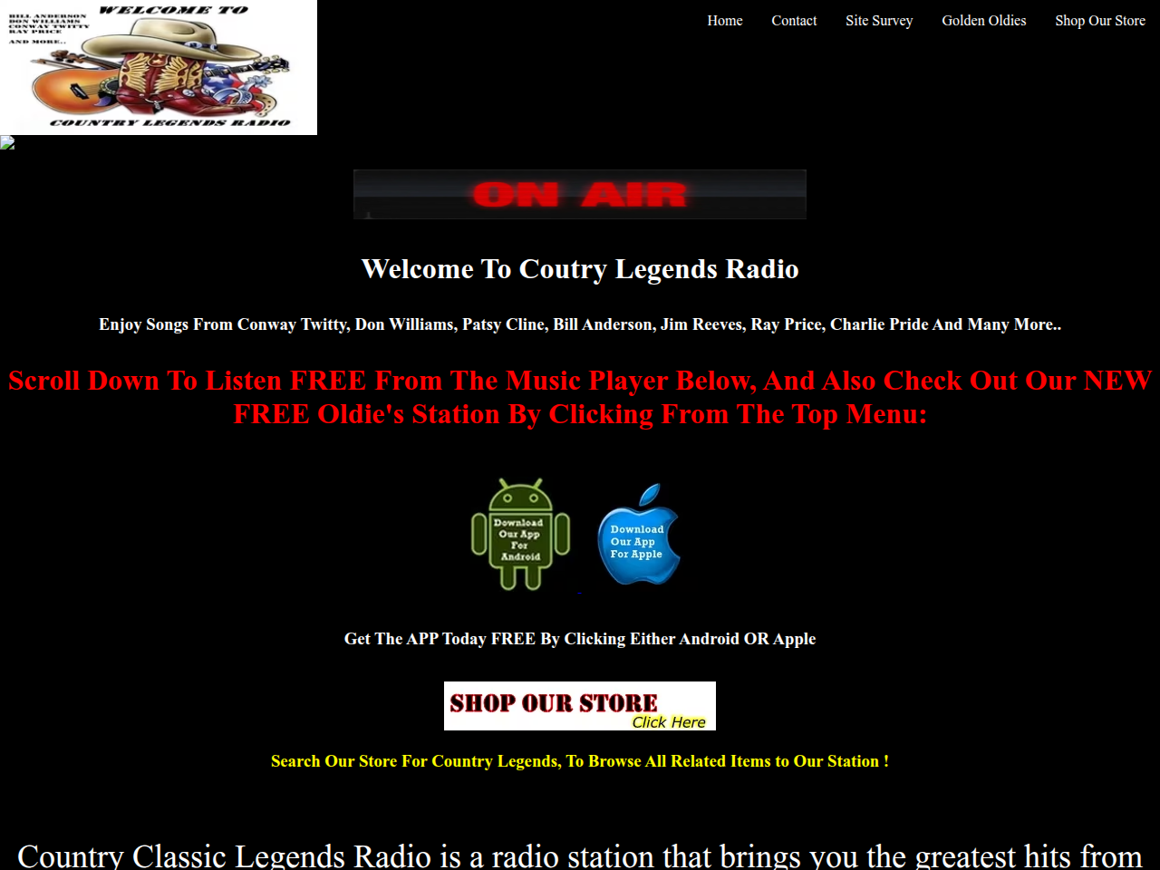Country Legends Radio