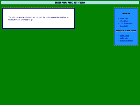 404 screenshot