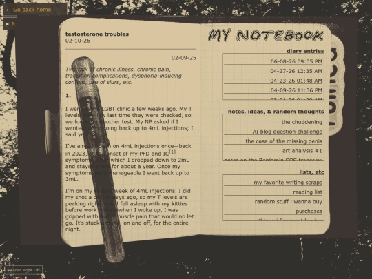 notebook/notes/testosterone-troubles screenshot