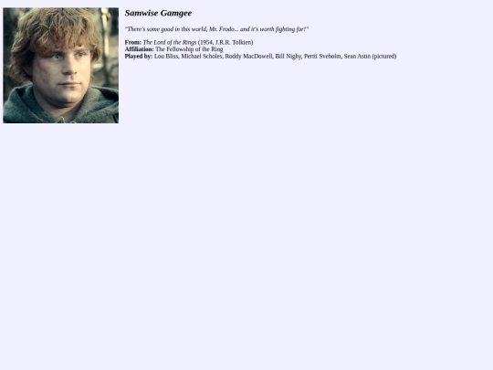 shrines/blorbeaux/samwise screenshot