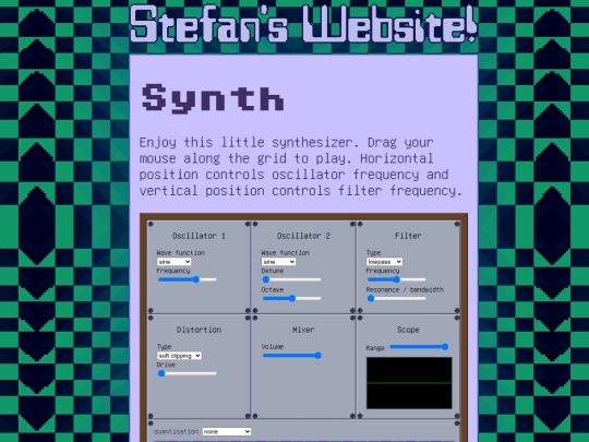 synth screenshot