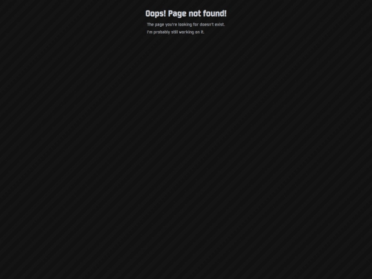 not_found screenshot