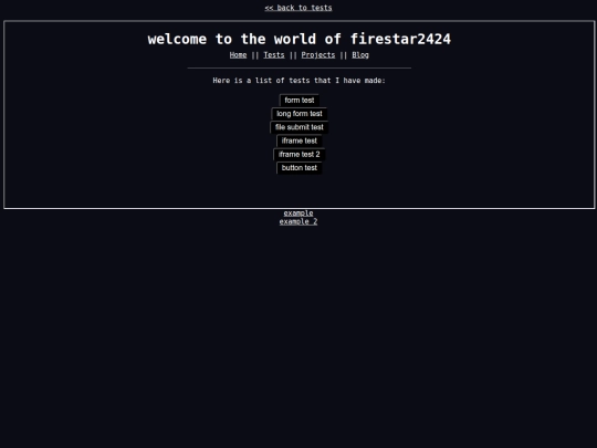 tests/iframe-test screenshot