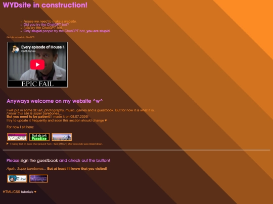 tests/testsite3 screenshot