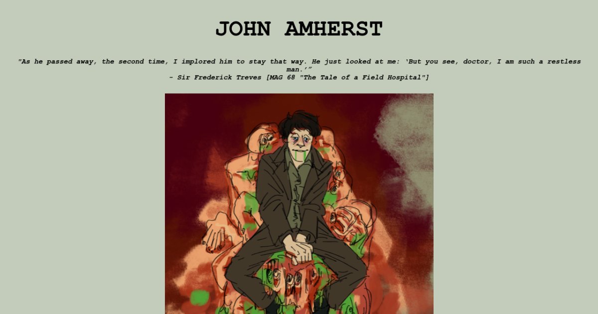 but you see, doctor, i am such a restless man