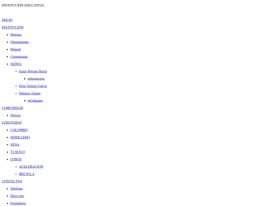 organigrama screenshot