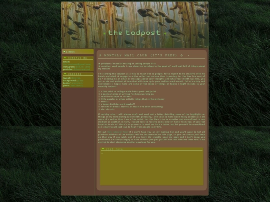 tadpost screenshot