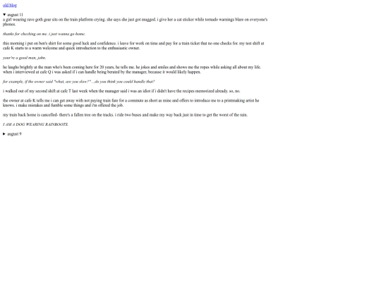 newblog screenshot
