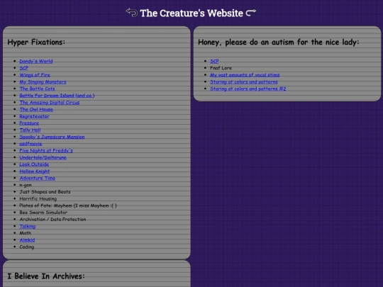 oldindex screenshot