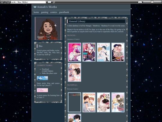Comics screenshot
