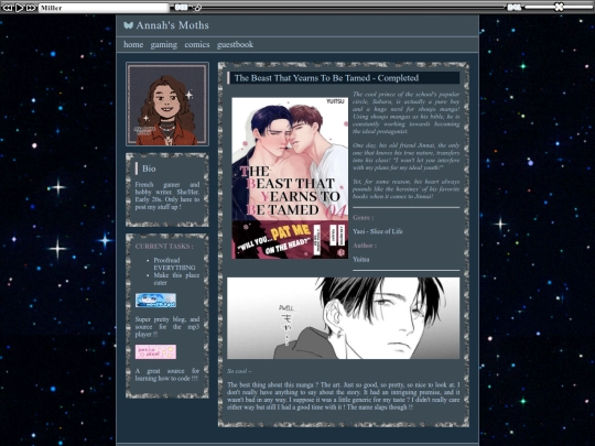 Comics/TheBeastThatYearnsToBeTamed screenshot