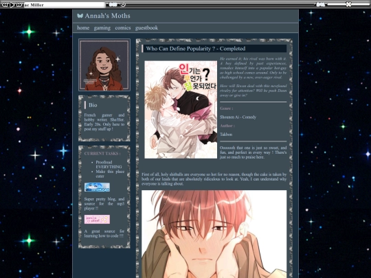Comics/WhoCanDefinePopularity screenshot