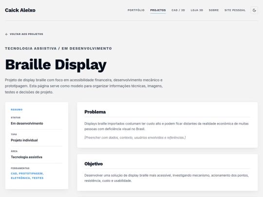 projects/braille-display screenshot