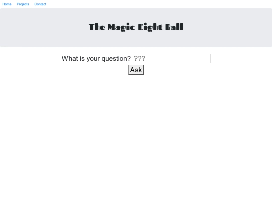 MagicEightBall screenshot