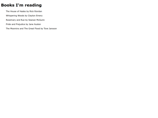 books screenshot