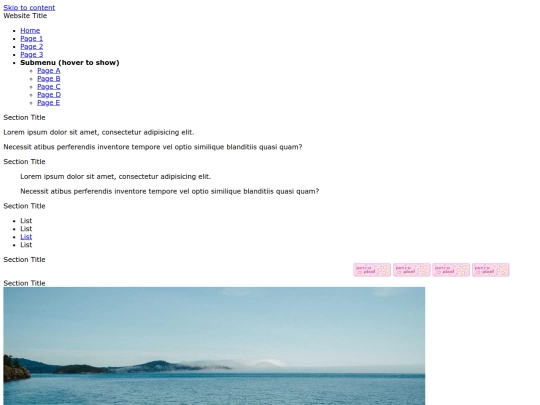 index screenshot