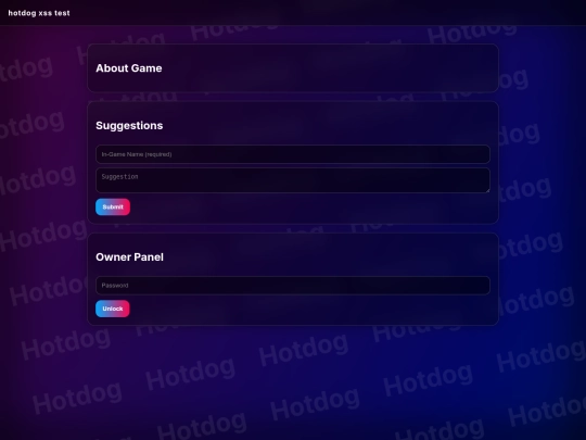 xsstest screenshot