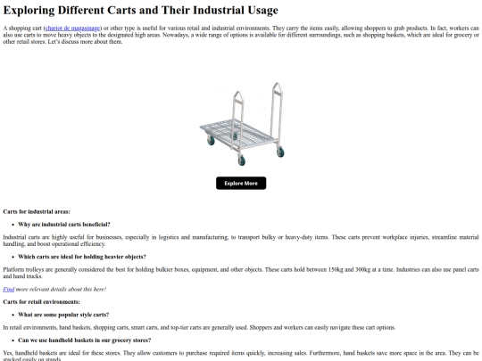 ExploringDifferentCartsandTheirIndustrialUsage screenshot