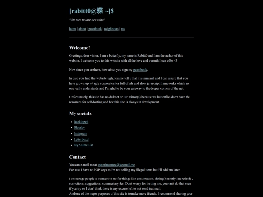 index screenshot