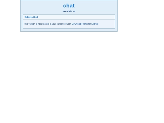 chat screenshot