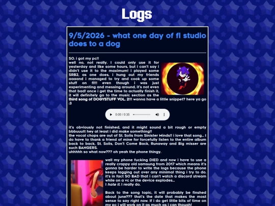 logs screenshot