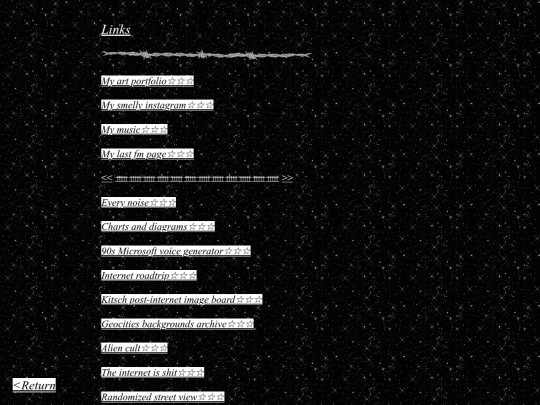 links screenshot