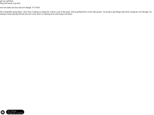 blog screenshot