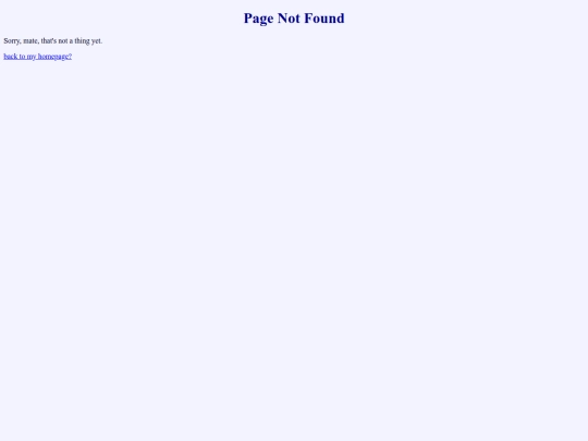not_found screenshot