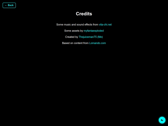 BURNFACE/credits screenshot