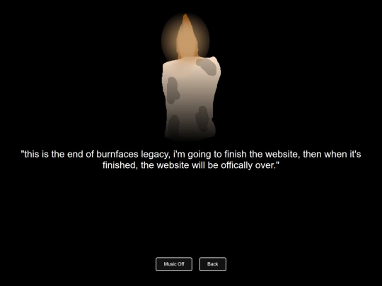 BURNFACE/note screenshot