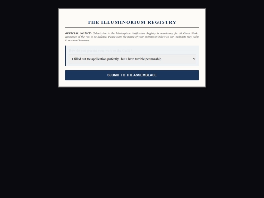 RegistrationSeal screenshot