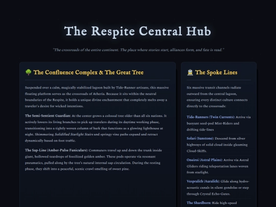Respite-Hub screenshot