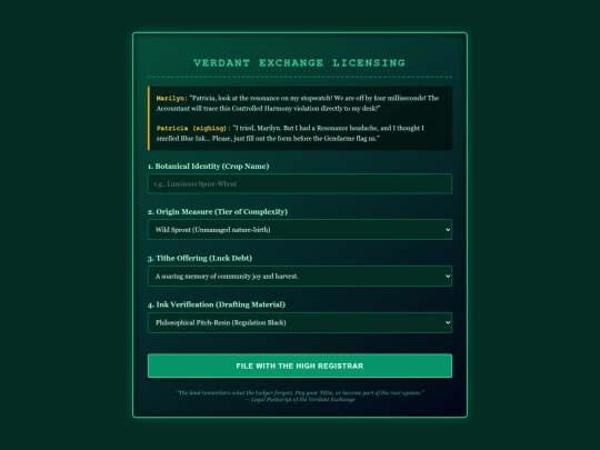 VerdantExchange screenshot