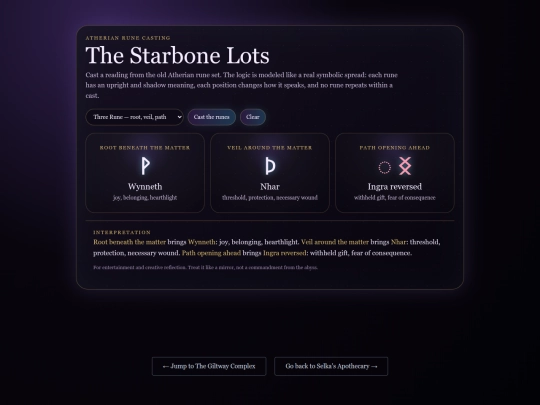 juliusrunes screenshot