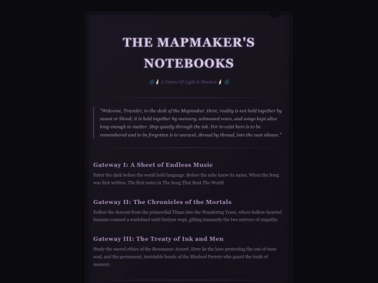 mapmakersnotebooks screenshot