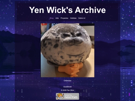 blog screenshot