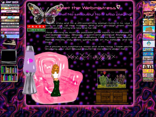 archive/aboutmearchive screenshot
