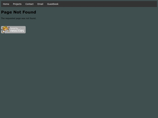 not_found screenshot