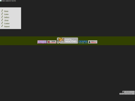 support screenshot