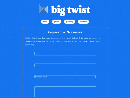 screener-request screenshot