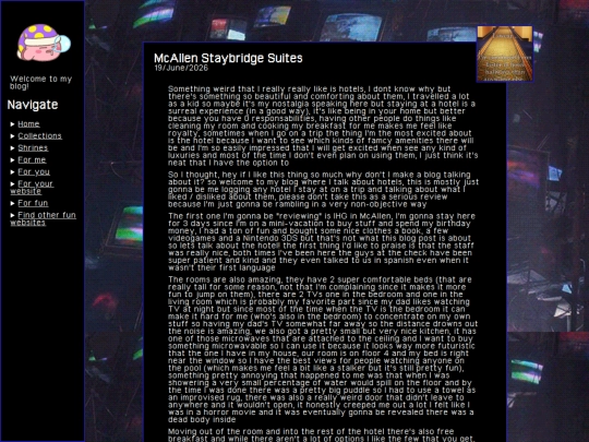 Blog/Hotels screenshot