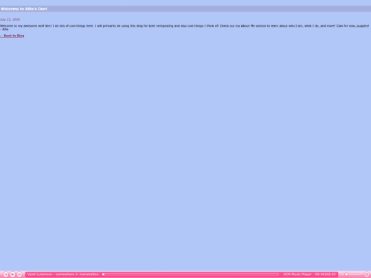 blog/posts/welcome screenshot