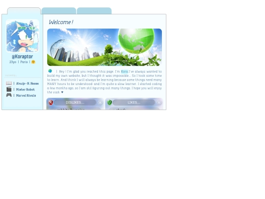 About/profile screenshot