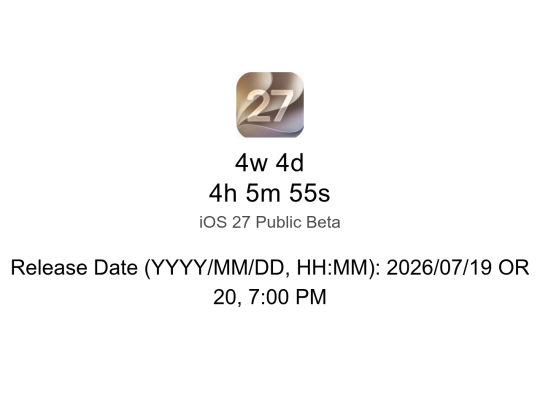 countdown screenshot