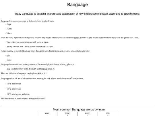 Banguage screenshot