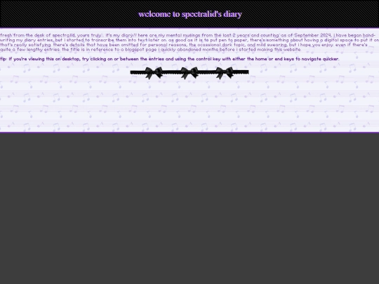 diary-intro screenshot