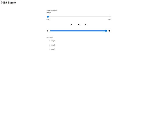 tools/mp3_player screenshot