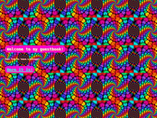guestbook screenshot