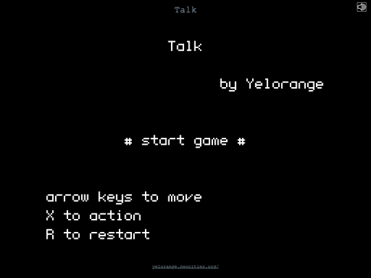 talk screenshot