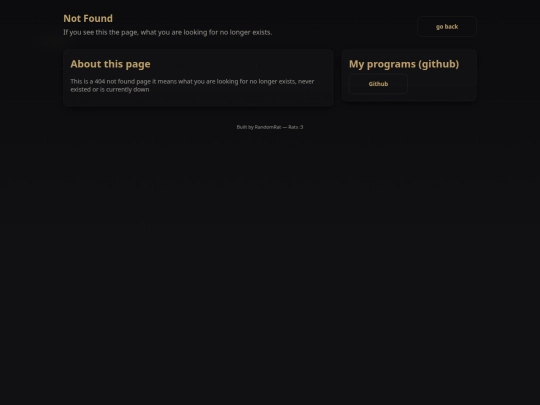 not_found screenshot